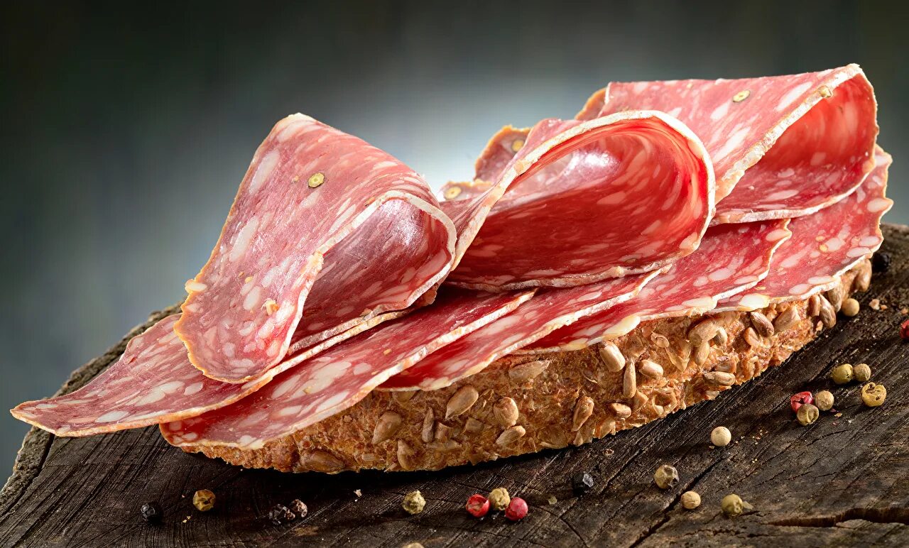 Bread and meat