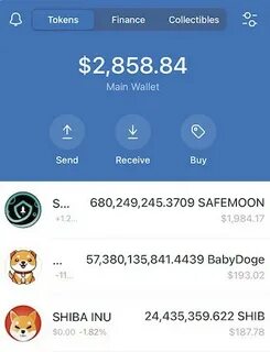 Trust wallet balance
