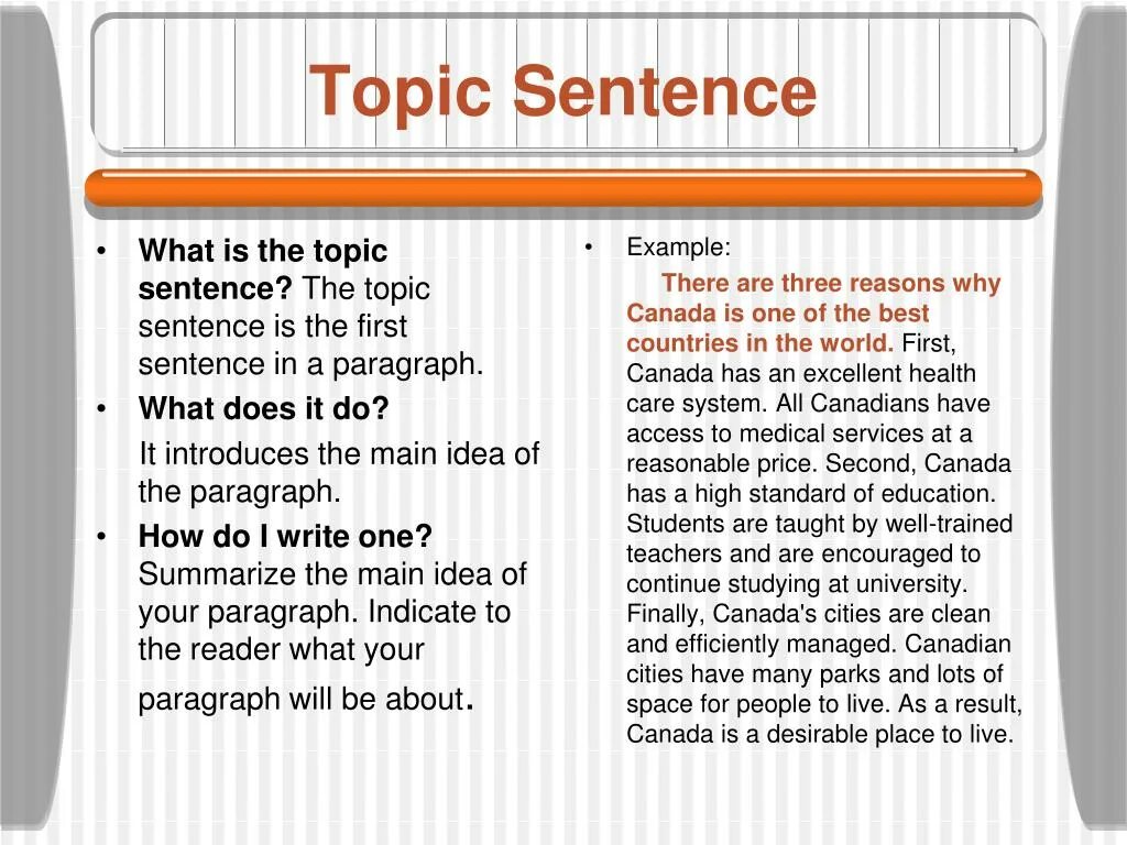 Topic sentence supporting sentences. Topic sentence. Topic sentence примеры. What is topic sentence. Топик Сентенс.