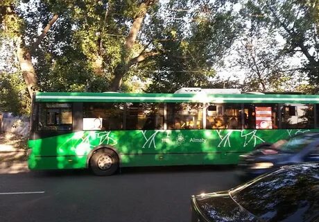 Новый автобусный маршрут алматы