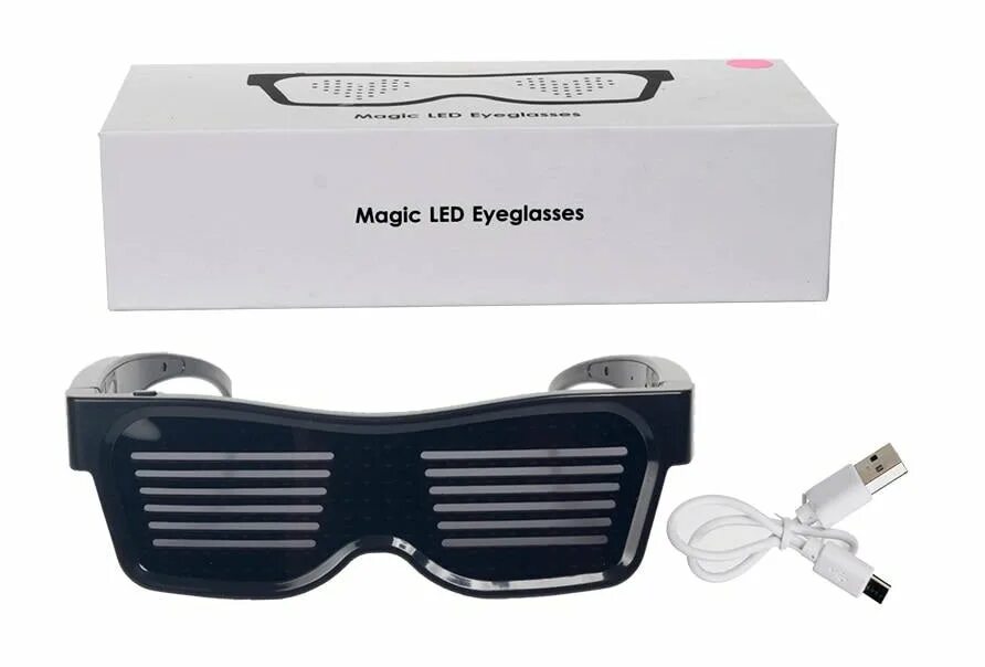 Bluetooth magic. Magic Bluetooth led Party Glasses app Control светящиеся очки EMD DJ Electric.