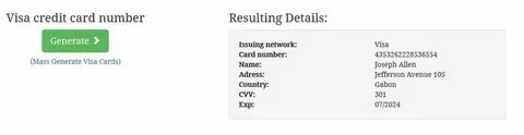 Credit card number перевод