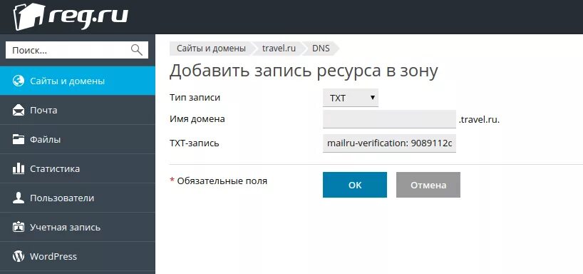 Добавьте в dns домена. Txt запись в DNS. Добавление DNS записей. DNS домен. DNS записи домена.