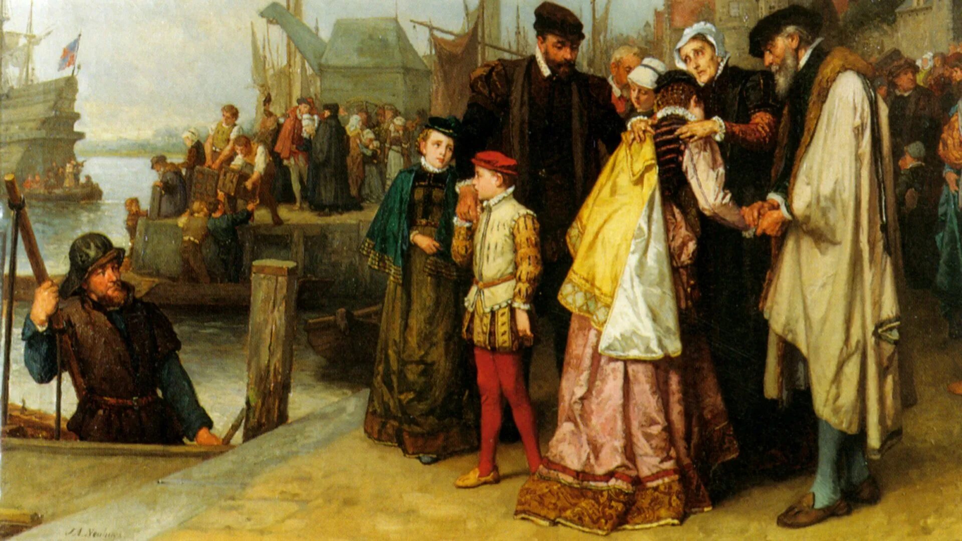 Право господина Поленов. Поленов право господина картина. "Право господина", 1874.