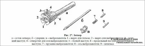 Затвор автомата ак 74