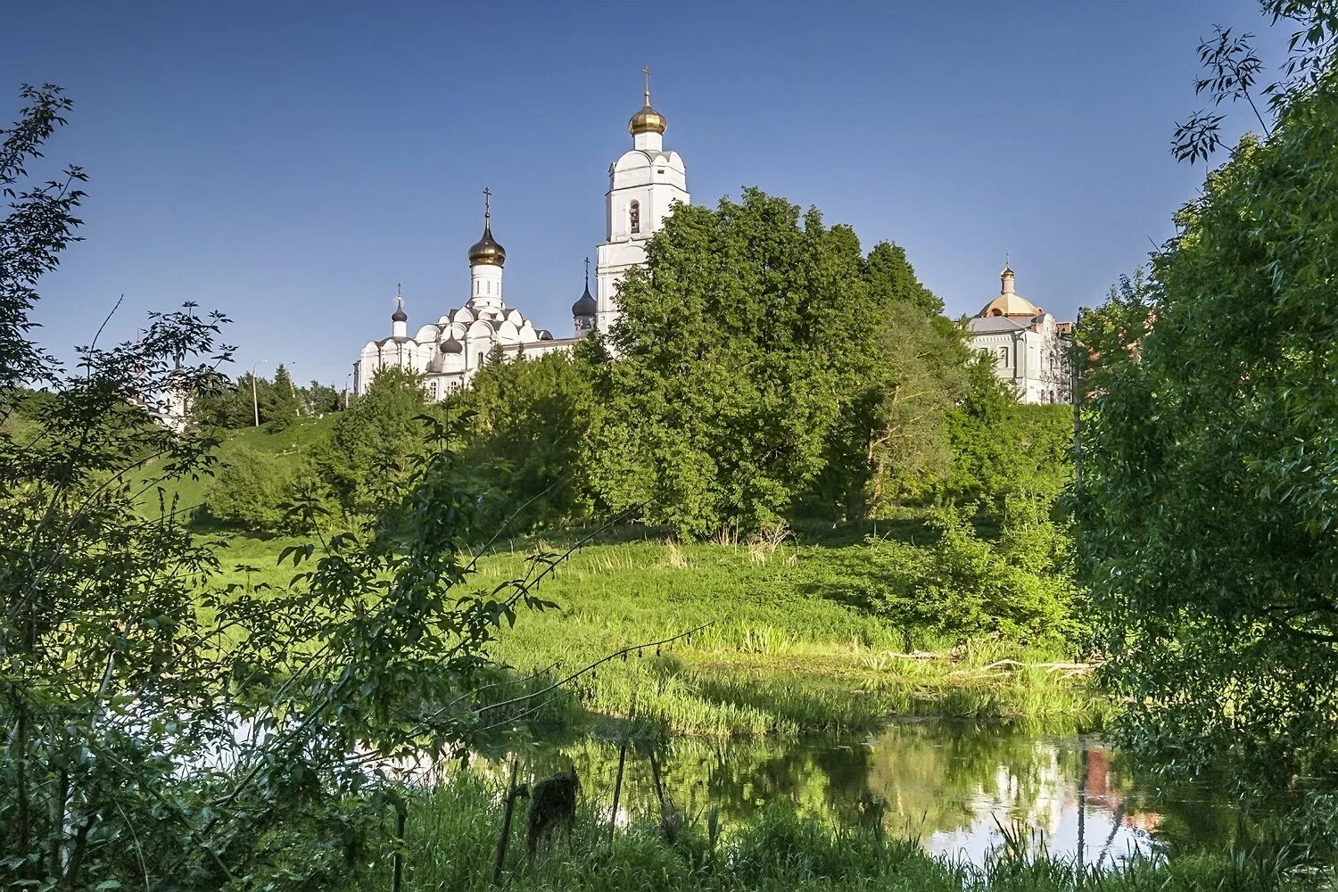 Троицкая Церковь Вязьма. Вязьма город Соборная гора.