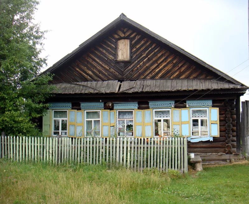 Дома на урале в деревне