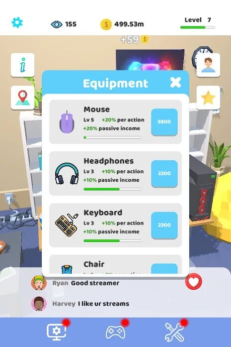 Idle streamer мод много. Idle streamer. idle streamer максимальная прокачка. idle streamer симулятор. idle streamer взлом.