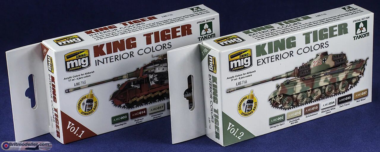 Takom tiger. Королевский тигр 1:35 от takom. набор красок mig для королевского тигра. набор красок для королевского тигра. деагостини , танк тигр. гусеницы..