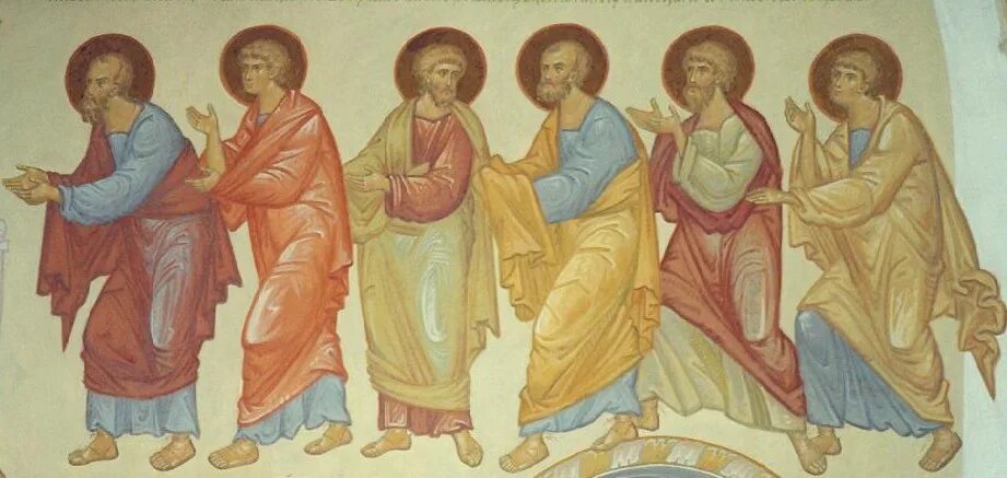 учения апостолов христа. учения апостолов христа. собор славных и всехвальных 12 апостолов. ученики христа. двенадцать апостолов микеланджело.