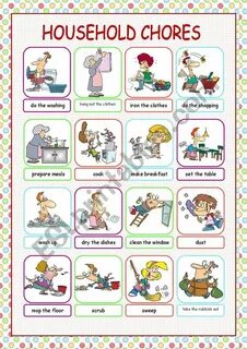 Jobs around the house