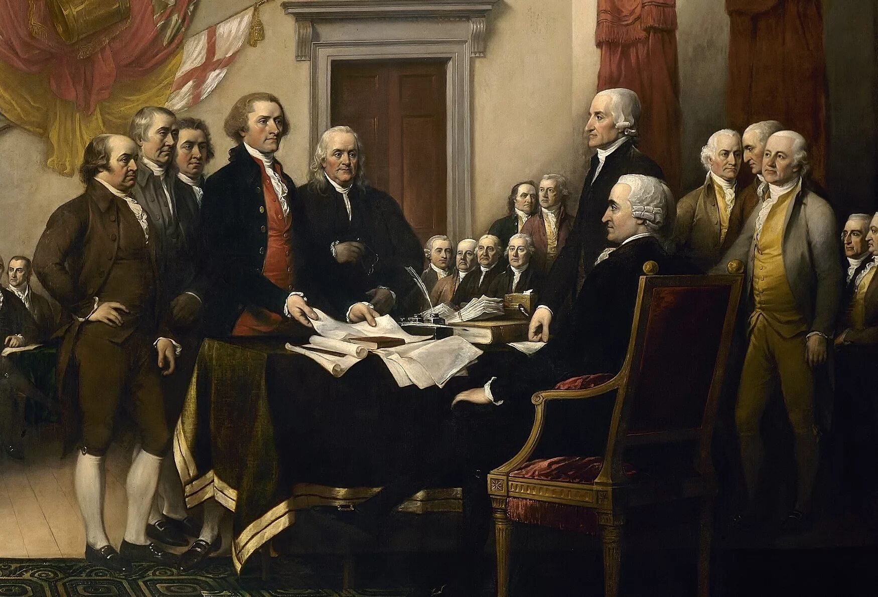 Первый континентальный конгресс 1774. Джордж Вашингтон в конгрессе. Конгресс США 18 век. Джефферсон декларация независимости.