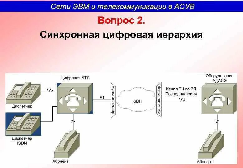 Структура сетей эвм. Сети эвм.