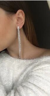 Сережки дождь