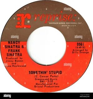 Somethin' Stupid by Frank and Nancy Sinatra Stock Photo - Alamy.