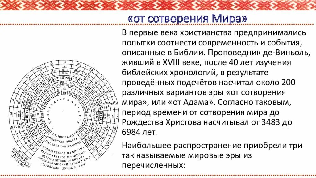 Исчисление года в россии