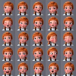 Disney pixar character 3d animation