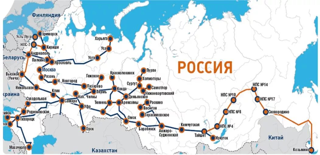 Центрами нефтепереработки азиатской части россии являются. Схема магистральных нефтепроводов России. Газопроводы и нефтепроводы России на карте. Газовые и нефтяные трубопроводы России на карте. Трубопроводы нефти в России на карте.