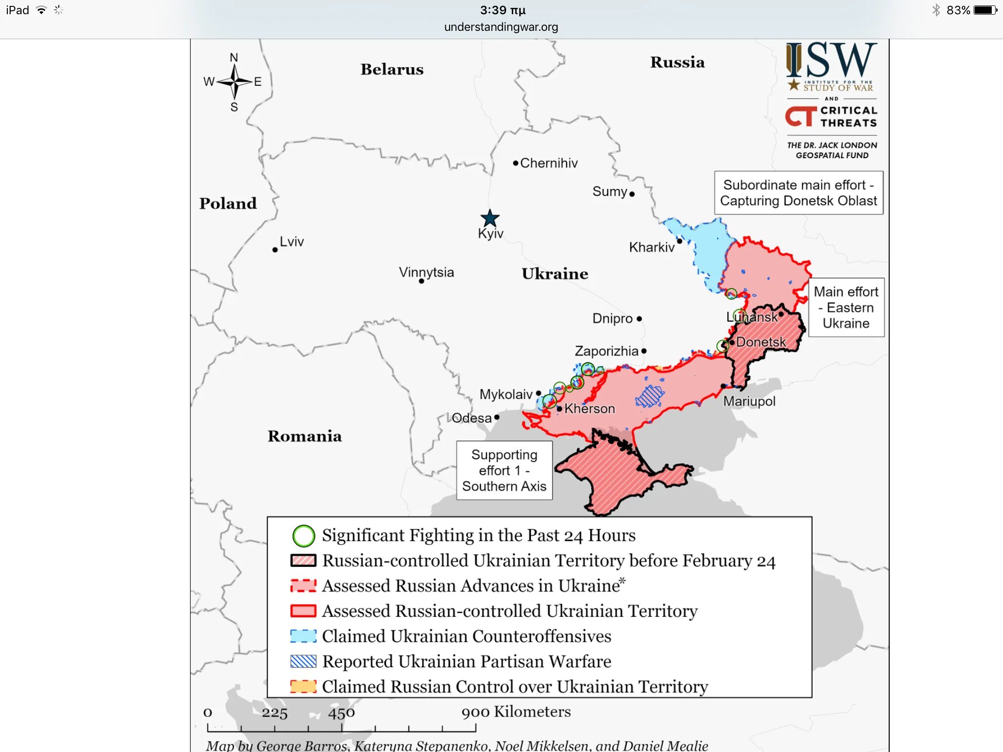 Новая карта войны. Институт изучения войны карта. Россия Украина карта военных действий. ISW карта боевых действий на Украине.