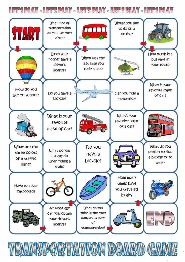 Board на английском. Игры на английском языке. Задания по теме транспорт на английском языке. Настольные игры по английскому языку. Transport English для детей.