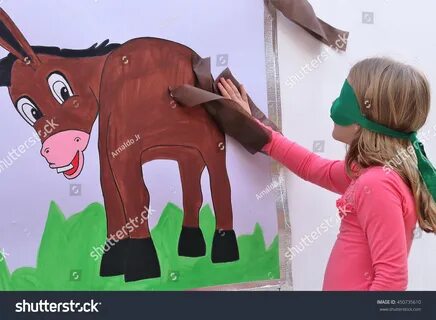 Pin the donkey