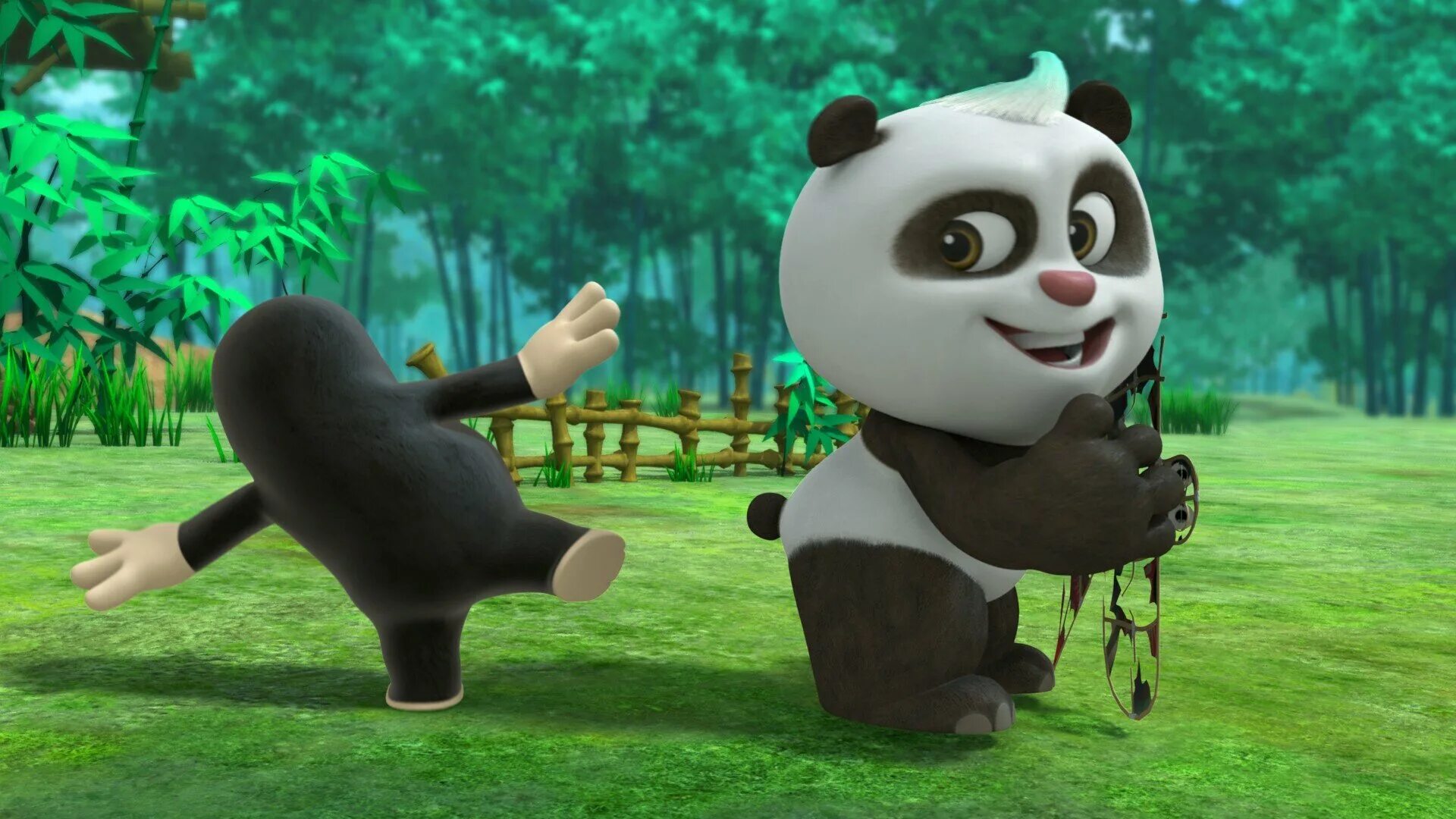 крот и панда