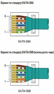 Cat 5e подключение интернет