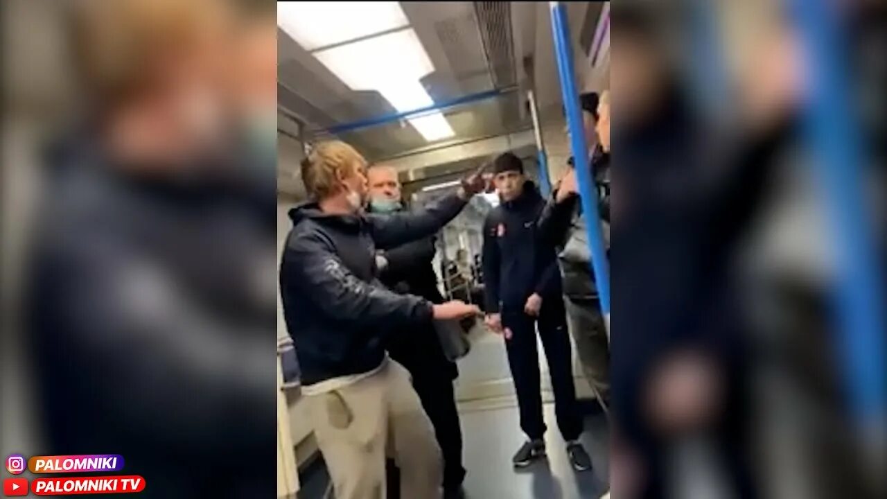 Вырубил в метро. Нападение на девушку в метро.