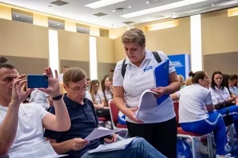 В нашей спортивной делегации было