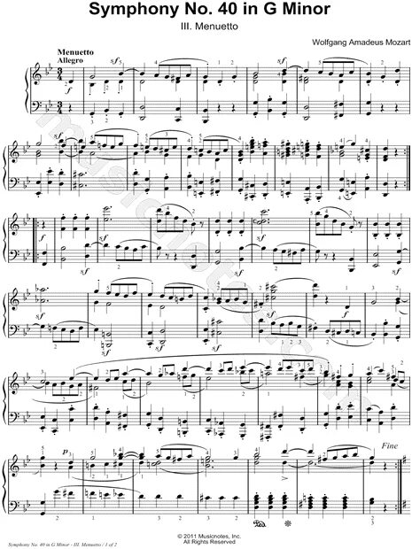 Симфония 40 образы. В.А. Моцарт. Симфония № 40. Симфония соль м Нор номер 40 моцсрта. Моцарт симфония 40 Ноты для фортепиано.