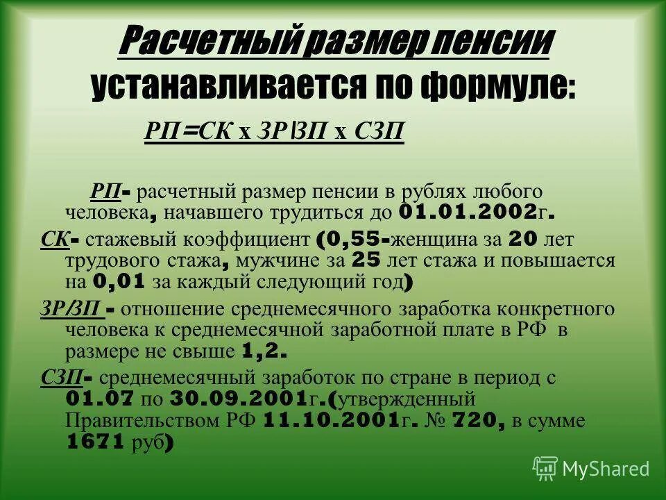 Как рассчитать коэффициент старости. Формула расчета пенсии. коэффициент стажа для начисления пенсии. стажевый коэффициент для расчета пенсии. формулы подсчета размера пенсии по старости.