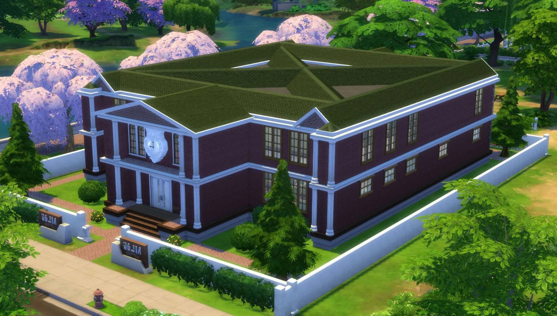 The sims 4: старшая школа. The sims 4 школа участок. Симс 4 школа. Симс 2 школа. Симс 4 школа коппердейл.