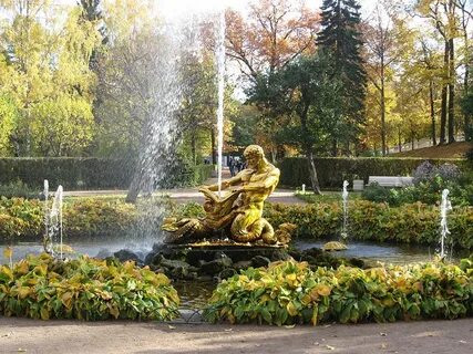 В каком парке фонтаны