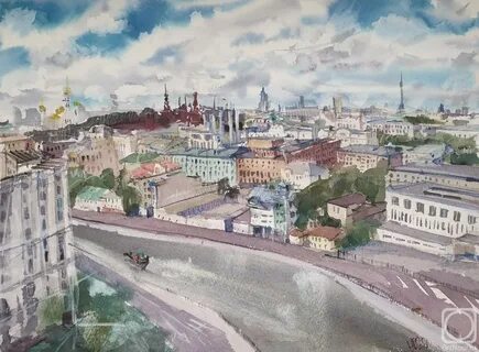 Акварель москва