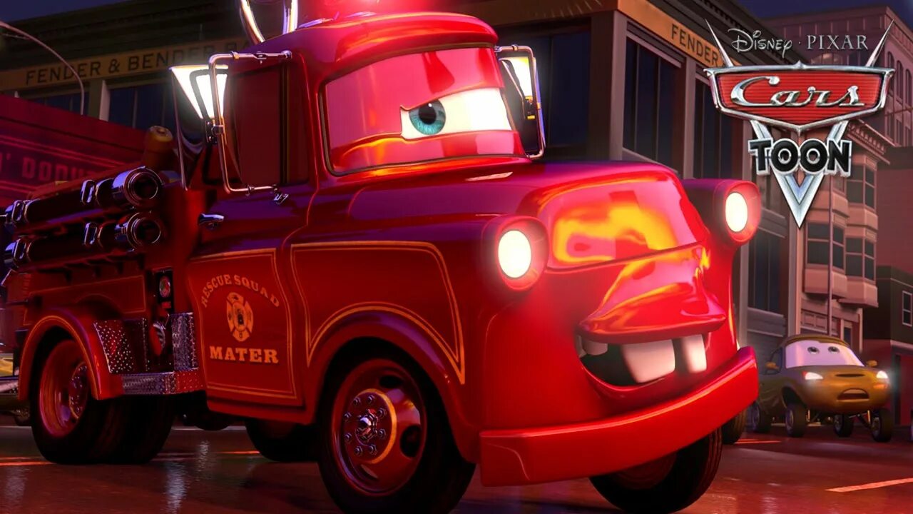 Эль мэтродор тачки байки мэтра. Mater tales. Тачки маквин и мэтр. Cars mater tall tales. Rescue squad mater logo.