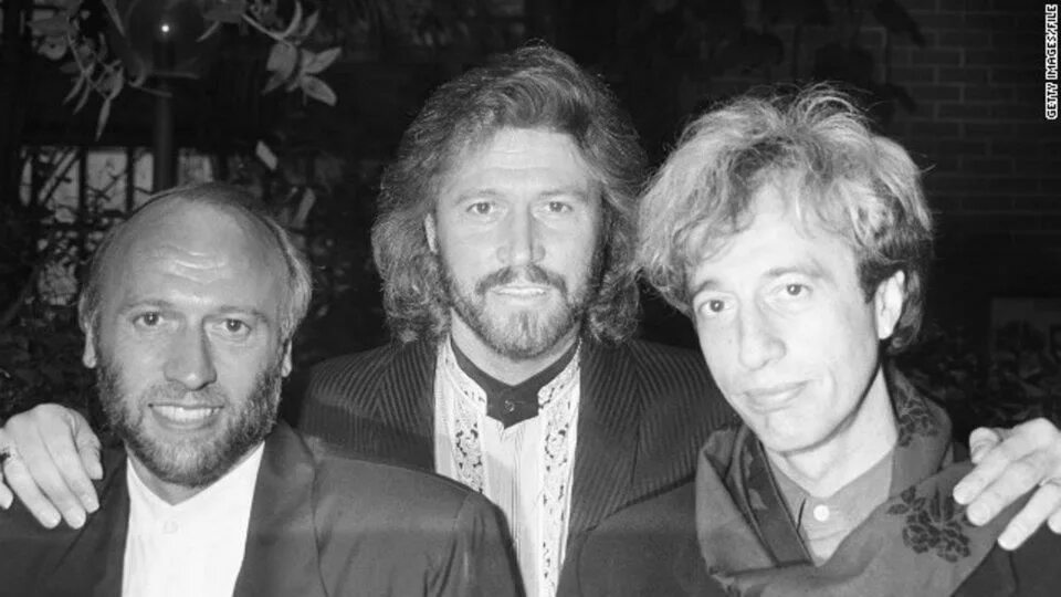 Братья гибб. Bee gees морис гибб. робин и морис гибб.