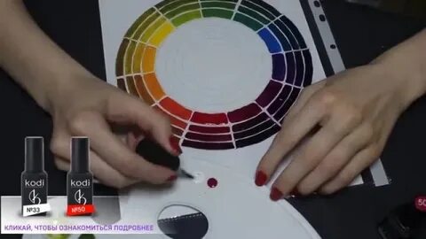 Смешать гель лаки