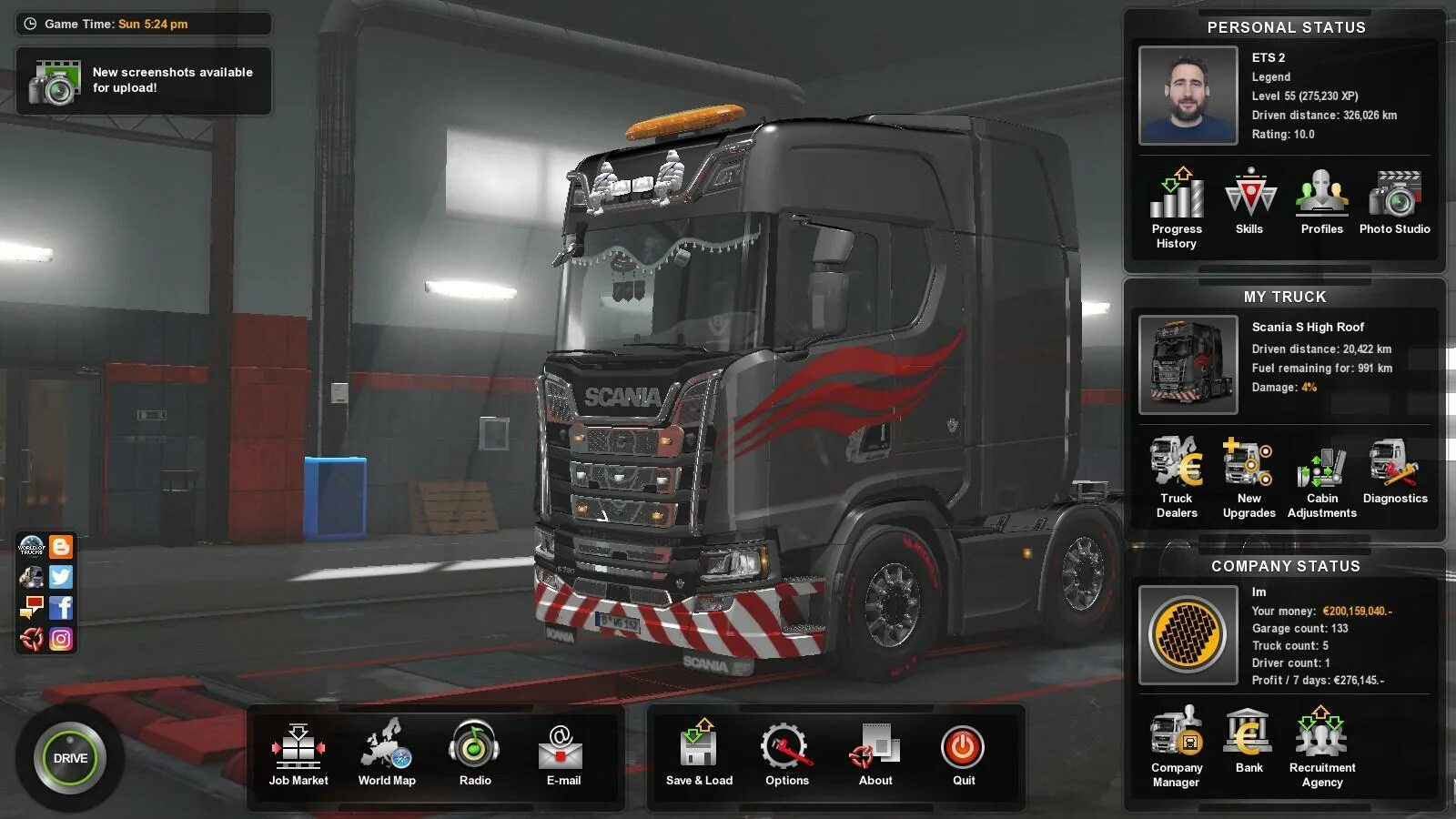 Euro Truck Simulator 2 профиль. Етс моды в профиле. Профиль для етс 2. Мод етс деньги.