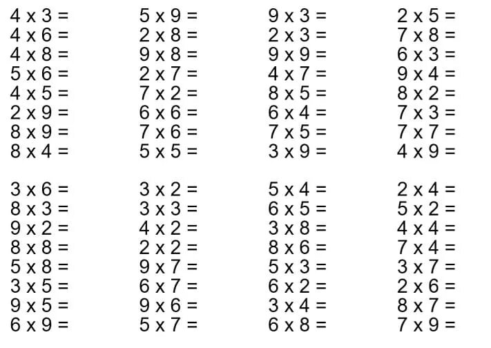 Таблица умножения на 2 3 4 5 6 тренажер. Тренажер по математике табличное умножение 3 класс. Таблица умножения на 2 и 3 тренажер. Тренажер по таблице умножения на 2 3 4 5 6. Математика 4 класс умножение тест