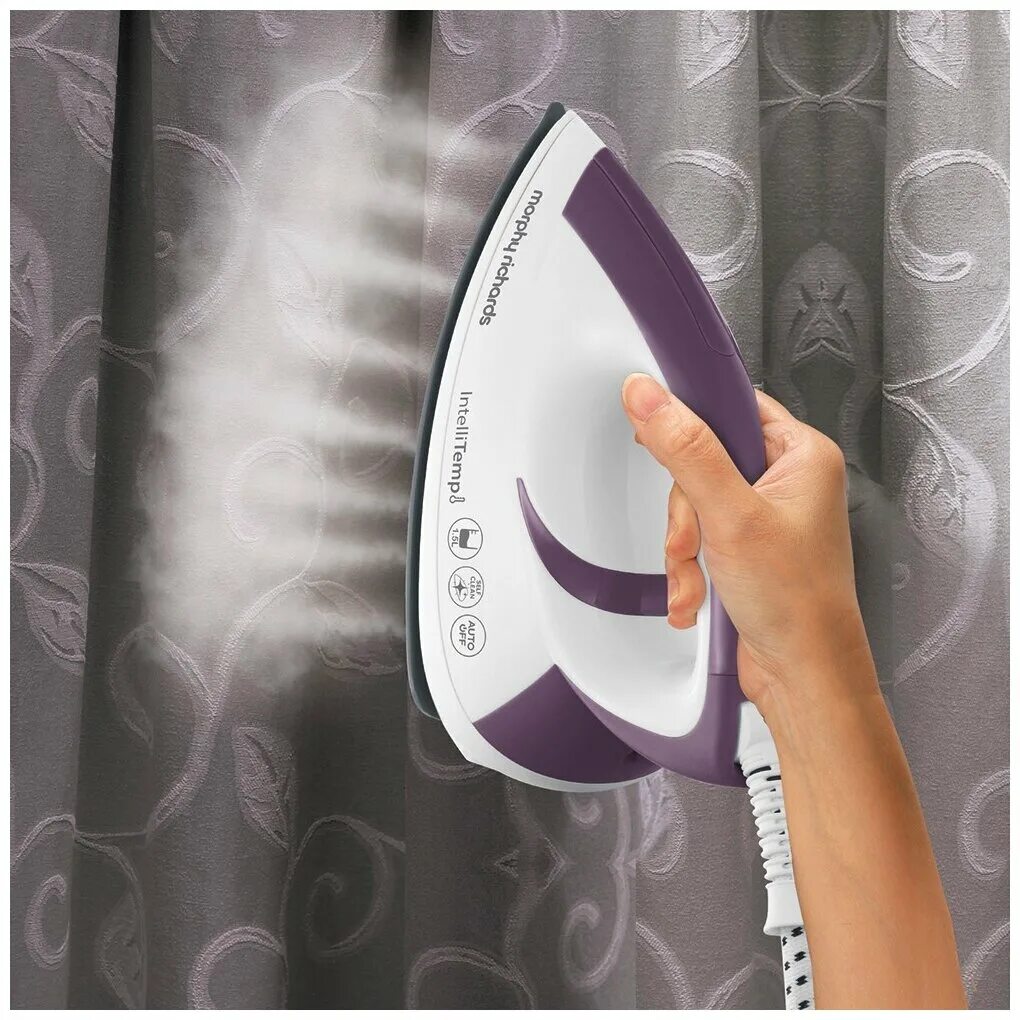 Morphy richards парогенератор speed intellitemp 333300. глажка штор. парогенератор morphy richards 333300/333301. гладить вещи. глажка белья.