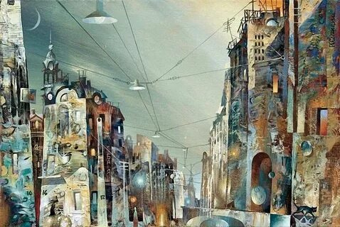 Современный город искусство