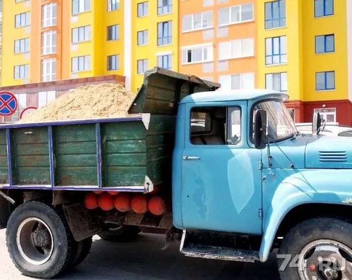 Сколько песка в зиле
