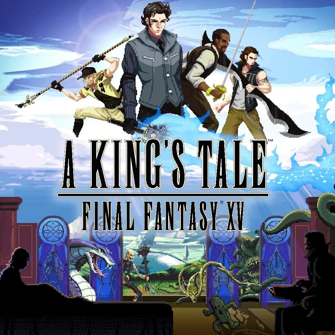 Final tale. A King's Tale: Final Fantasy XV. Final Fantasy XV обложка. A King Tale Final Fantasy. Final Fantasy XV Windows Edition обложка.