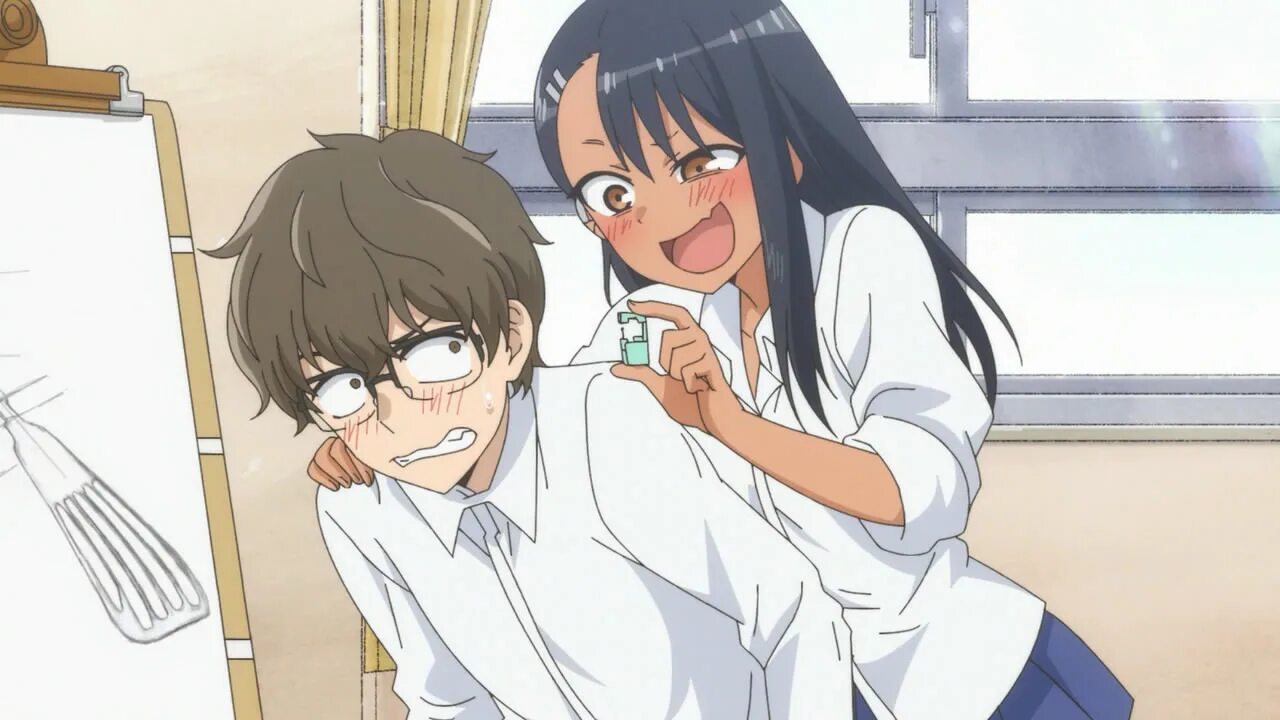 Нагаторо кадры из аниме. Не издевайся нагаторо 1. Аниме нагаторо 2 сезон. Аниме не издевайся семпай. Не издевайся нагаторо 1.