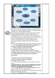 Сочинение 5 класса снежная королева
