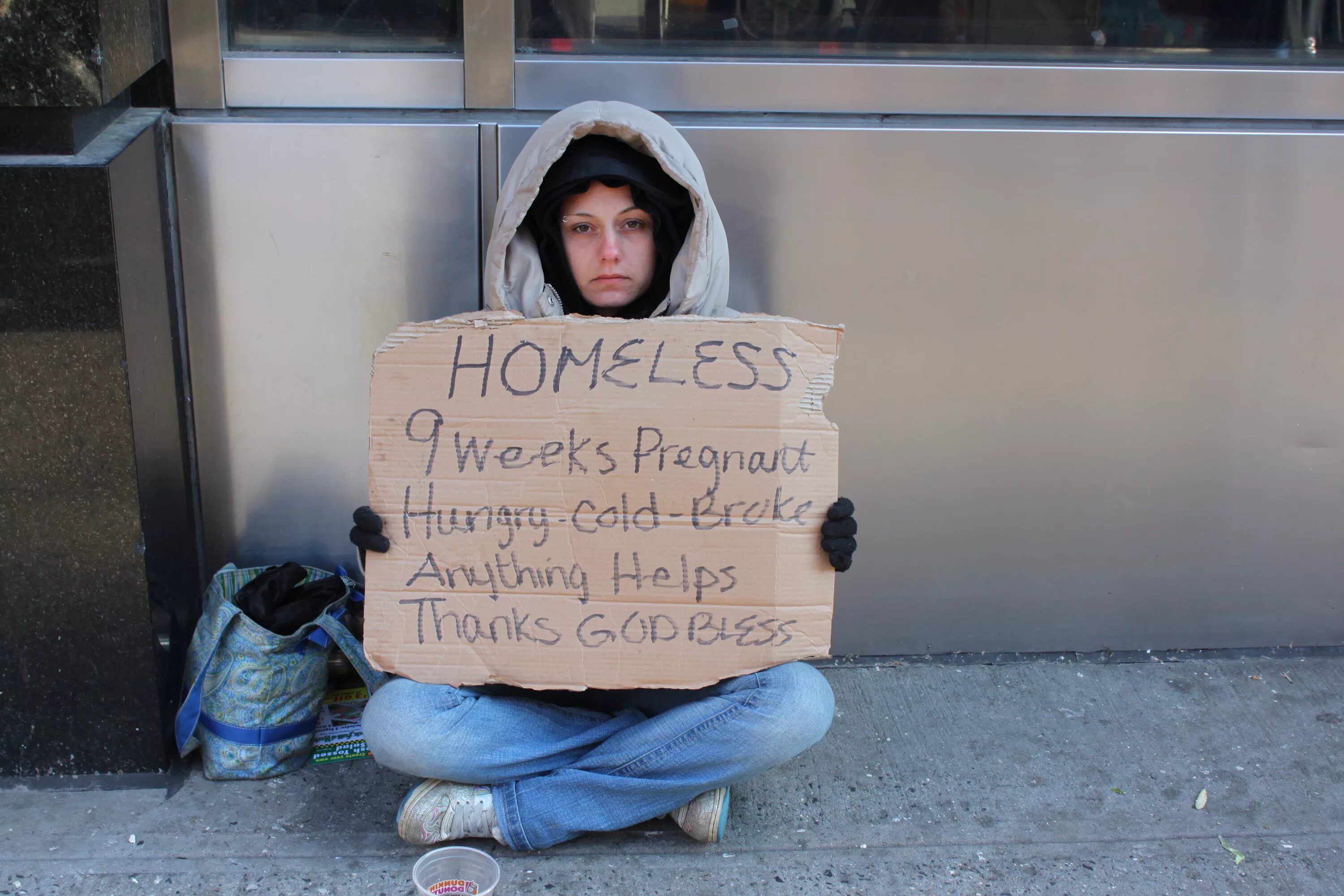 Homeless women