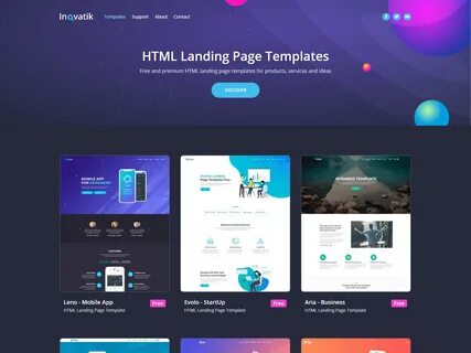 Бесплатные html шаблоны