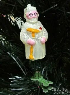 Елочная игрушка айболит