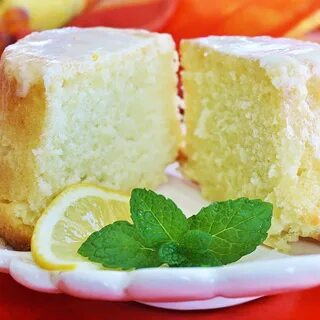 Лимонно творожный кекс