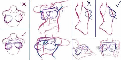 How To Draw Boobs.